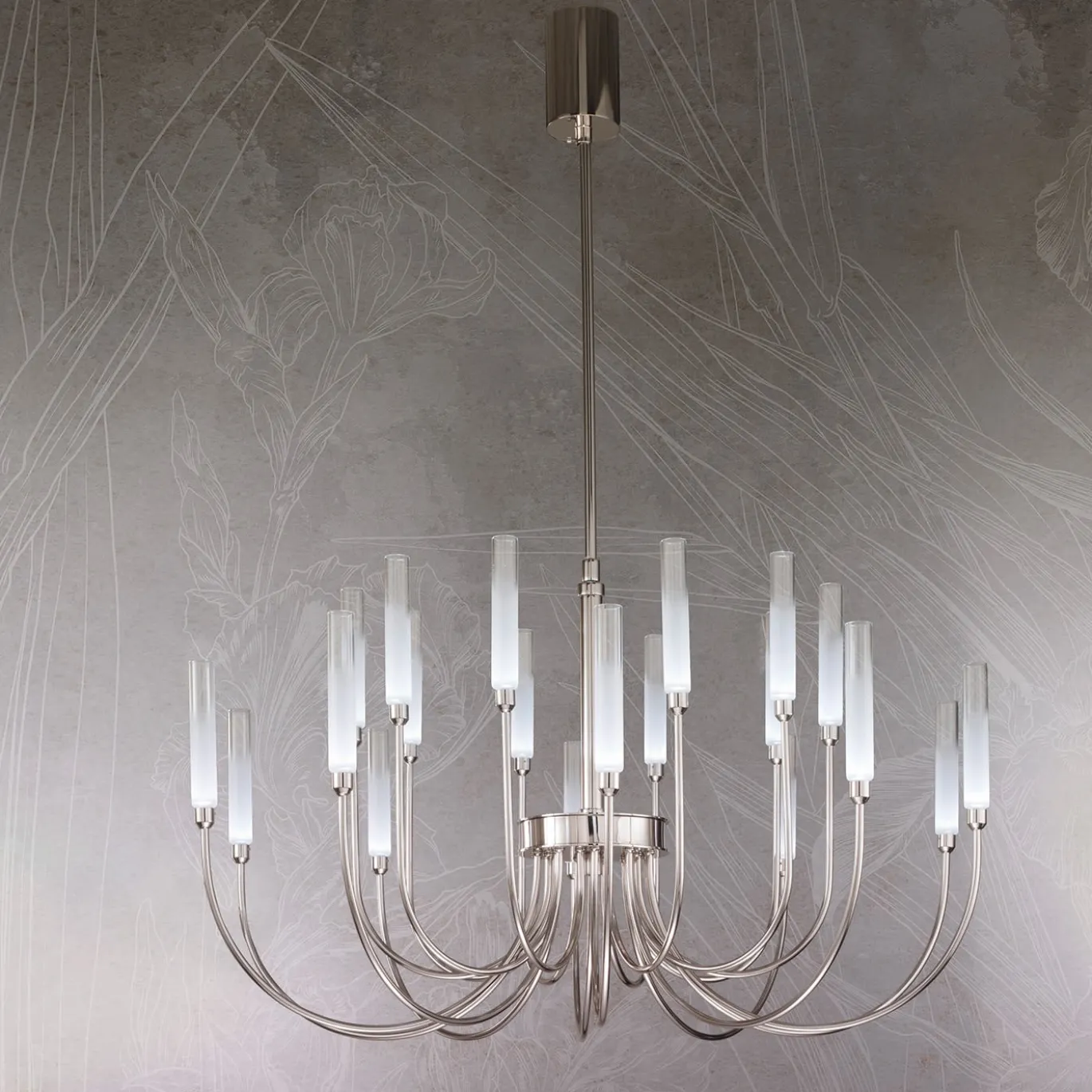 21502/20-A Lampadario d'argento