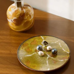 Alchimie Centrotavola corto giallo Siena
