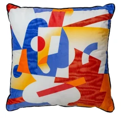 Alchimie cuscino in velluto con decoro astratto #2