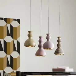 7308 Allegra lampada a sospensione scura sabbiata