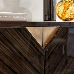 Alton, conigliera in legno scuro