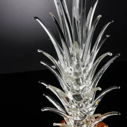 Ananas piccolo in cristallo ambrato