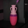 Anfora Giuio Cesare XL Fucsia Viola e Rosa