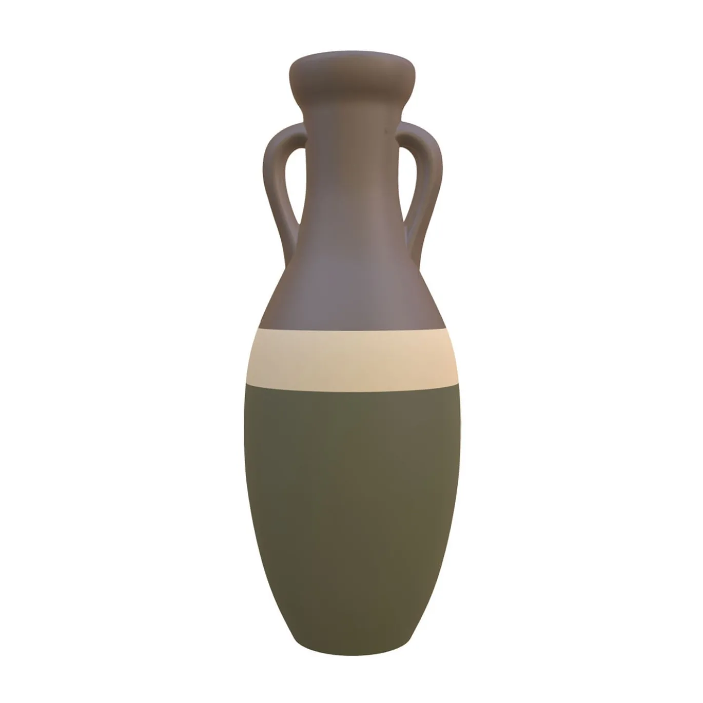 Anfora Giulio Cesare XXL Kaki Milk e Bronzo