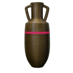 Anfora Ottaviano XL in bronzo e fucsia