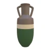 Anfora Ottaviano XL Militare Verde Latte e Bronzo