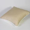 Anthea Piping Cuscino Bicolore Beige e Bianco