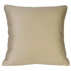 Anthea Piping Cuscino Bicolore Beige e Bianco