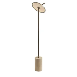 Apple Lampada da Terra Beige da Esterno