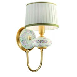 Applique a 1 luce in porcellana