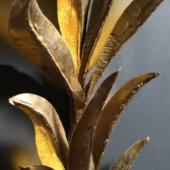Applique a parete in foglia d'oro senza tempo