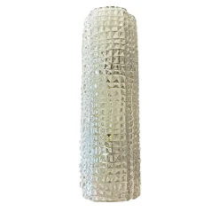 Applique Crocodile in vetro trasparente
