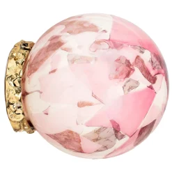 Applique Crown in Vetro di Murano Rosa
