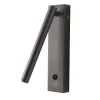 Applique da parete in ottone bronzeo girevole Zara
