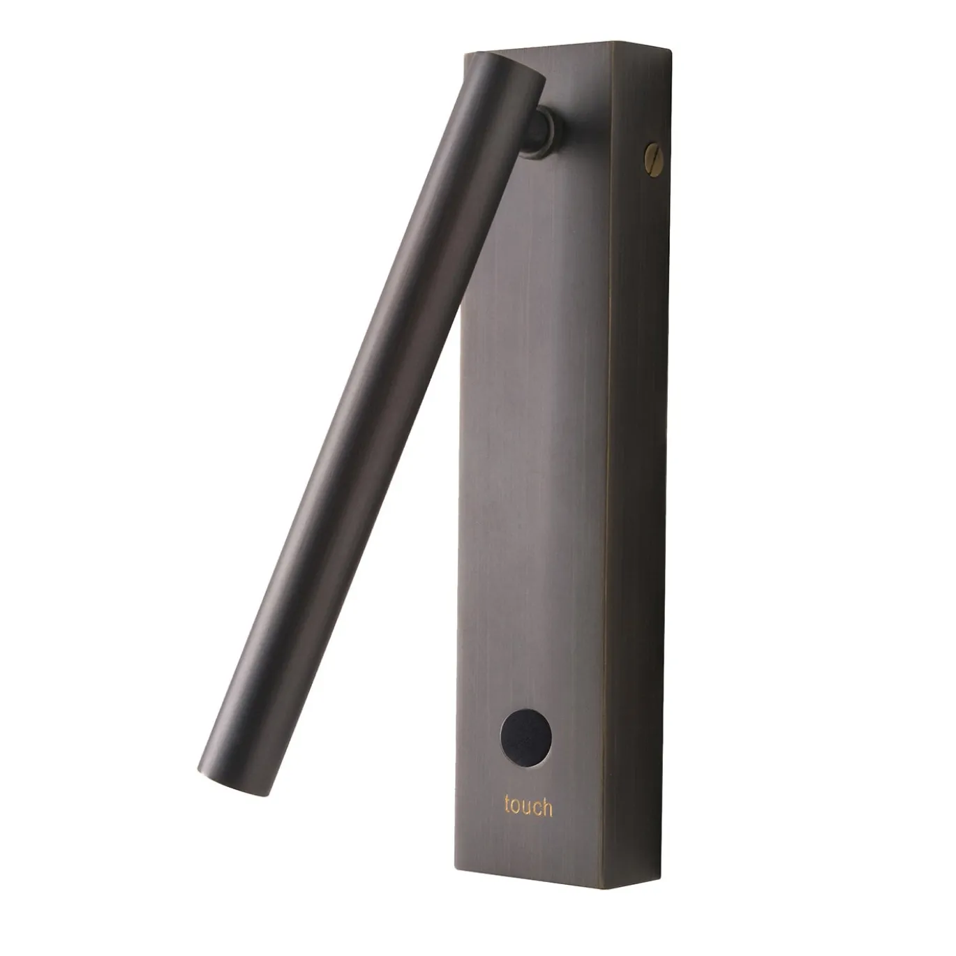 Applique da parete in ottone bronzeo girevole Zara