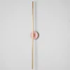 Applique Essential Grand Stick in ottone satinato e onice rosa