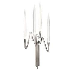 Applique Il Pezzo 3 a 4 Luci Nickel