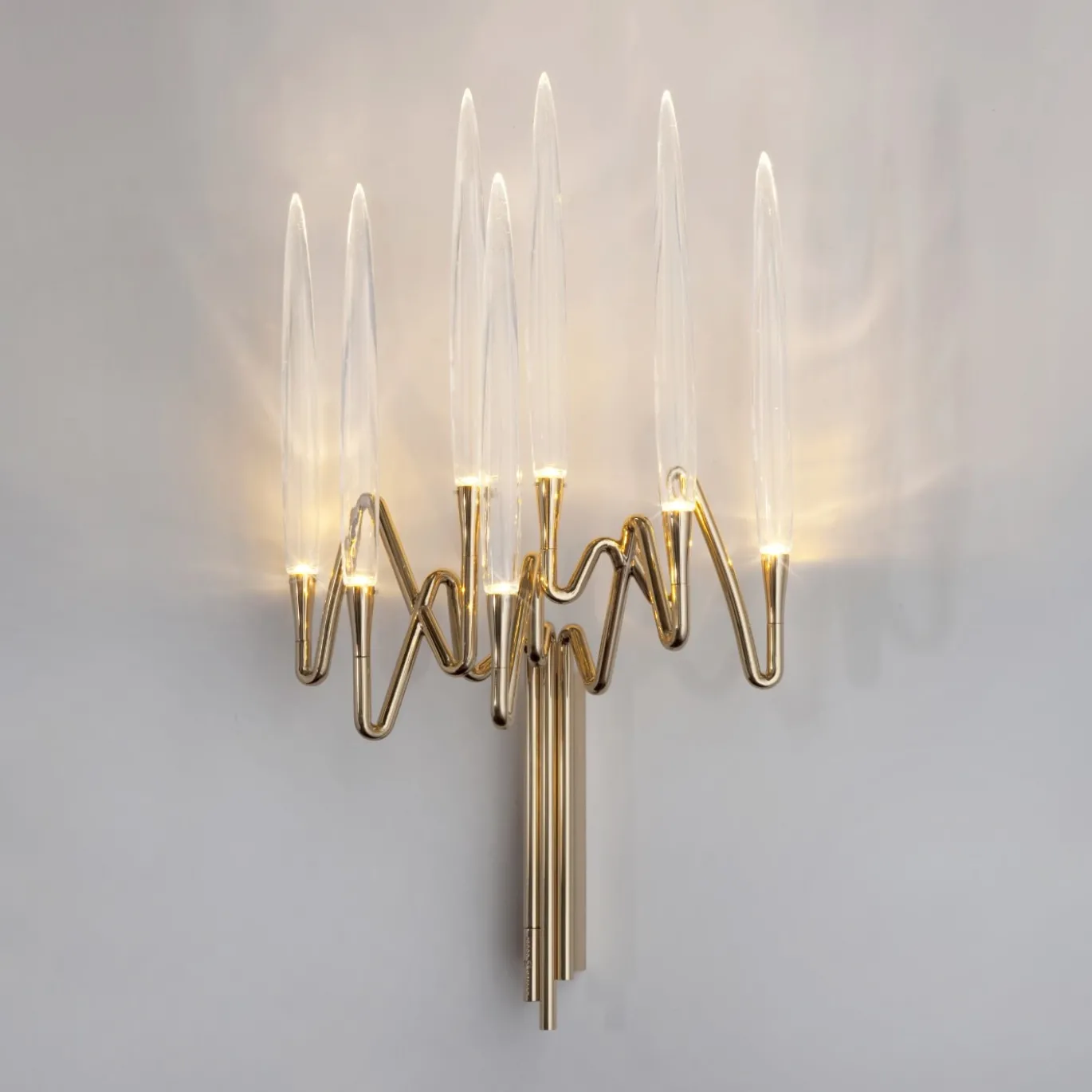 Applique IL PEZZO 3 a 7 LUCI ORO