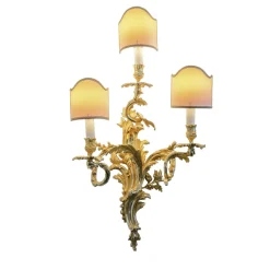 APPLIQUE IN BRONZO IN STILE LUIGI XV