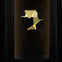 Applique Kaleidos Gold Small dei fratelli Campana