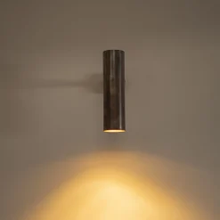 Applique Kyle Pt in Ottone con Finitura Bronzo