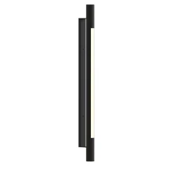 Applique Lineare Thula Piccola in Metallo Nero