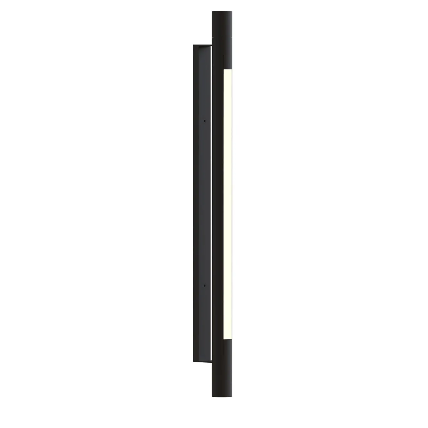 Applique Lineare Thula Piccola in Metallo Nero