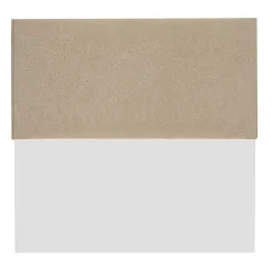 Applique Modulare L in ferro con finitura bianca e pietra beige
