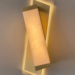 Applique Offset in ottone satinato