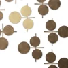 Applique Shamrock in ottone marrone