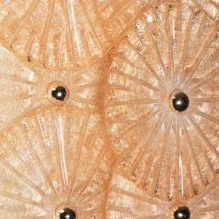 Applique verticale da parete Kim in vetro