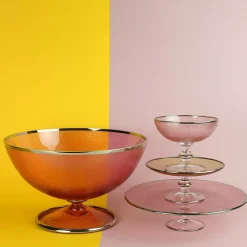 Aqua Ciotola grande per frutta rosa