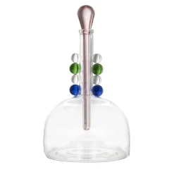 Arabesque 06 Vaso in vetro soffiato a mano
