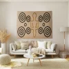 Arazzo Dea Madre Beige di Carlo Sanna