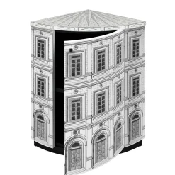 Architettura Armadio ad angolo bianco e nero