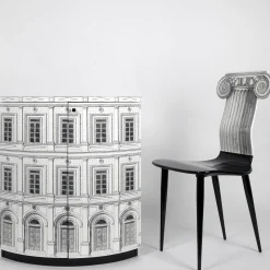 Architettura Armadio ad angolo bianco e nero