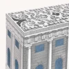 Architettura Celeste Mobile piccolo rialzato
