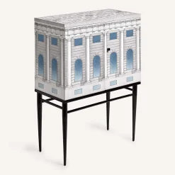 Architettura Celeste Mobile piccolo rialzato