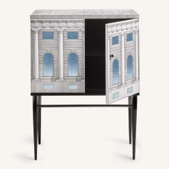 Architettura Celeste Mobile piccolo rialzato