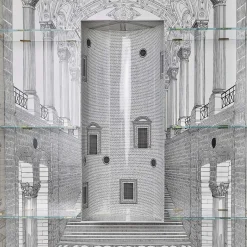 Architettura Trumeau bianco e nero
