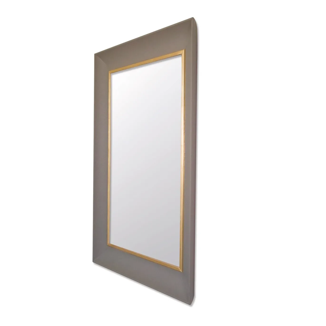 Arco - Specchio contemporaneo grigio