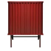 Armadio a 2 ante in MDF Curl Fire Red