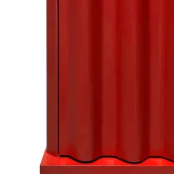 Armadio a 2 ante in MDF Curl Fire Red