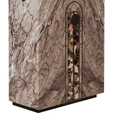 Armadio Aurelia in marmo Siena Rosa di Sheree Stuart Design #3
