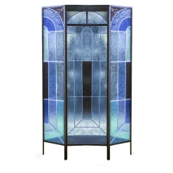 Armadio blu cattedrale