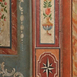 Armadio decorato in stile tirolese del '700 Tirolesi