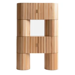 Armadio in legno di limo di Cara Judd e Davide Gramatica