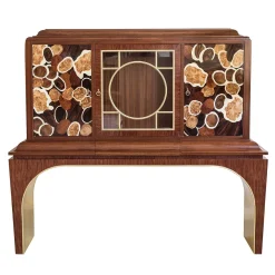 Armadio in mogano e legno Bunga