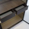Armadio in vetro con cassetti Dafne