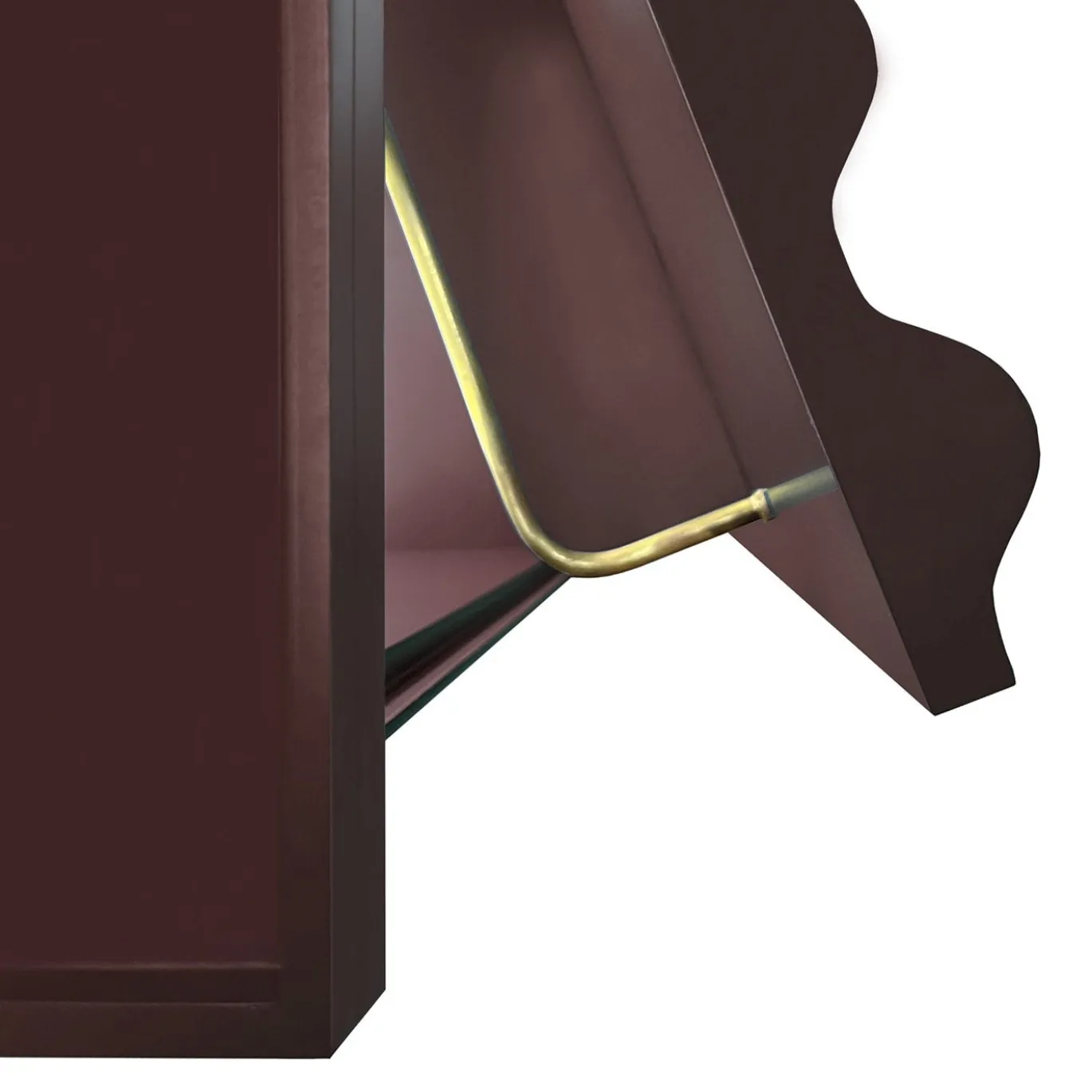 Armadio MDF rosso vino Curl